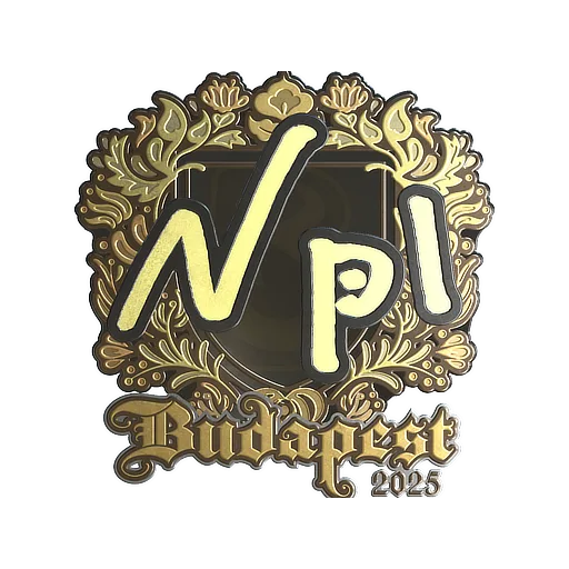 Sticker | npl (Gold) | Budapest 2025