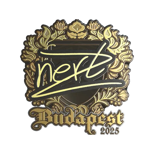 Sticker | NertZ (Gold) | Budapest 2025