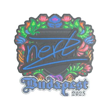 Sticker | NertZ (Embroidered) | Budapest 2025