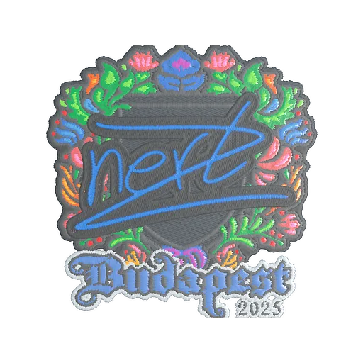 Sticker | NertZ (Embroidered) | Budapest 2025