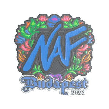 Sticker | NAF (Embroidered) | Budapest 2025
