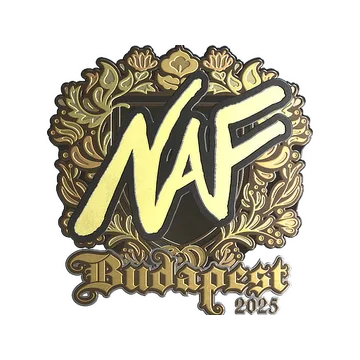 Sticker | NAF (Gold) | Budapest 2025