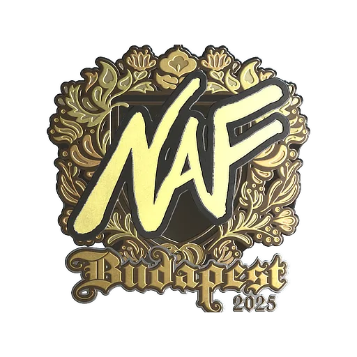 Sticker | NAF (Gold) | Budapest 2025