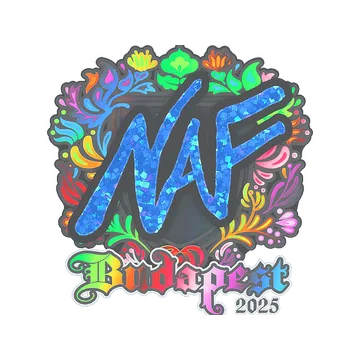 Sticker | NAF (Holo) | Budapest 2025
