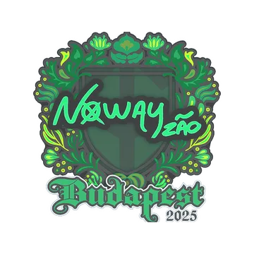 Sticker | noway | Budapest 2025