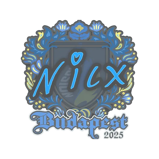 Наклейка | nicx | Будапешт-2025