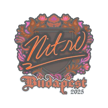 Sticker | nitr0 | Budapest 2025