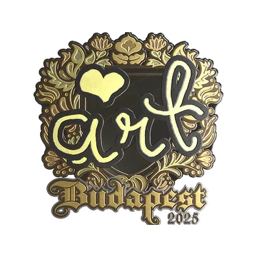 Sticker | arT (Gold) | Budapest 2025