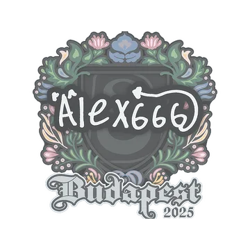 Sticker | alex666 | Budapest 2025