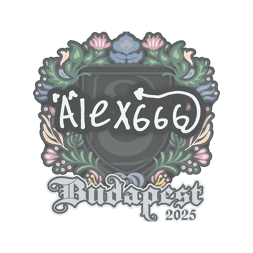 Sticker | alex666 | Budapest 2025