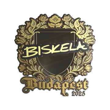 Sticker | Aleksib (Gold) | Budapest 2025