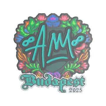 Sticker | AW (Embroidered) | Budapest 2025