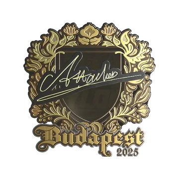 Sticker | Attacker (Gold) | Budapest 2025