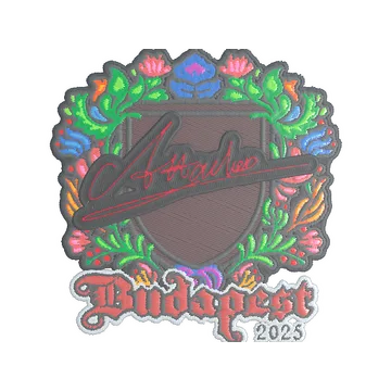 Sticker | Attacker (Embroidered) | Budapest 2025