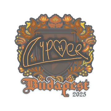 Sticker | Cypher | Budapest 2025