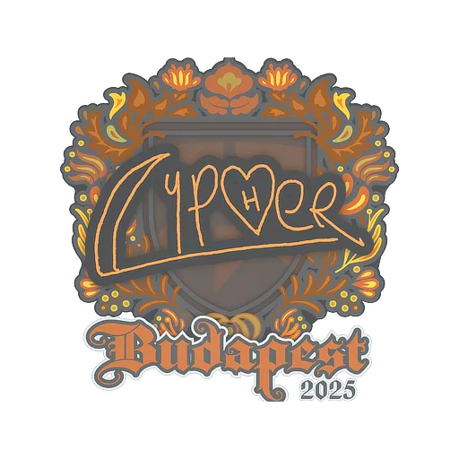 Sticker | Cypher | Budapest 2025