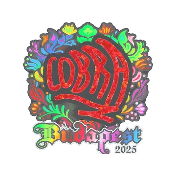 Sticker | cobra (Holo) | Budapest 2025