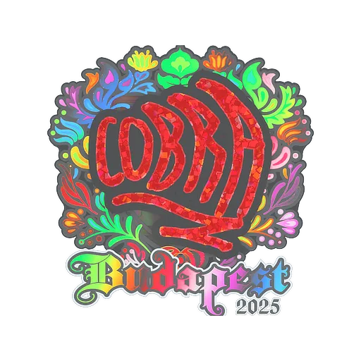 Sticker | cobra (Holo) | Budapest 2025