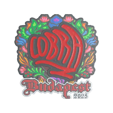 Sticker | cobra (Embroidered) | Budapest 2025