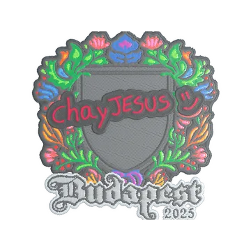 Sticker | chayJESUS (Embroidered) | Budapest 2025