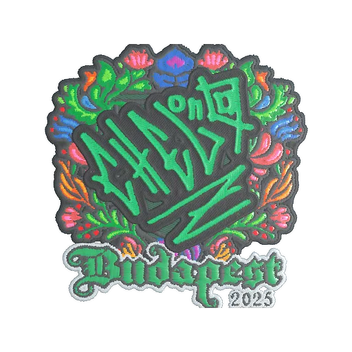 Sticker | chelo (Embroidered) | Budapest 2025