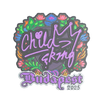 Sticker | ChildKing (Embroidered) | Budapest 2025