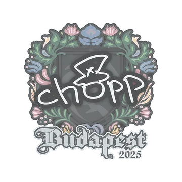 Sticker | chopper | Budapest 2025