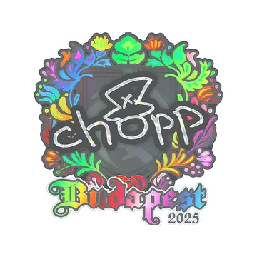 Sticker | chopper (Holo) | Budapest 2025