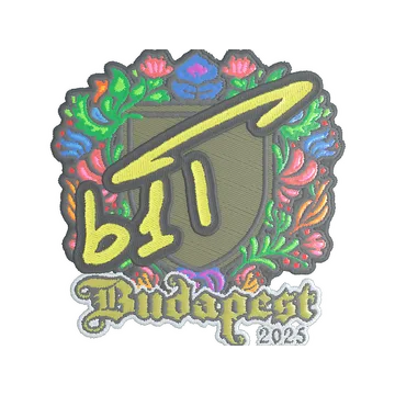 Sticker | b1t (Embroidered) | Budapest 2025
