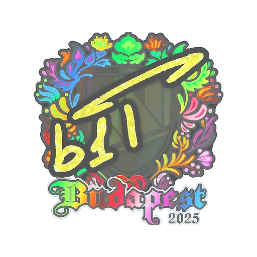 Sticker | b1t (Holo) | Budapest 2025