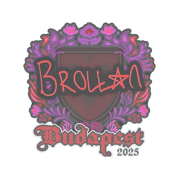 Sticker | Brollan | Budapest 2025