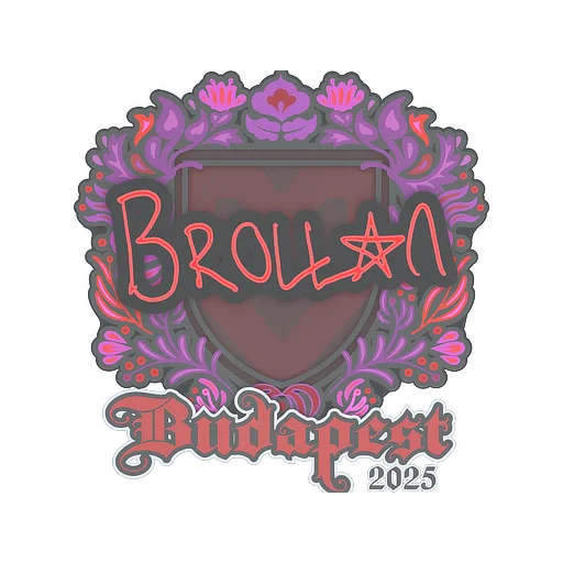 Sticker | Brollan | Budapest 2025