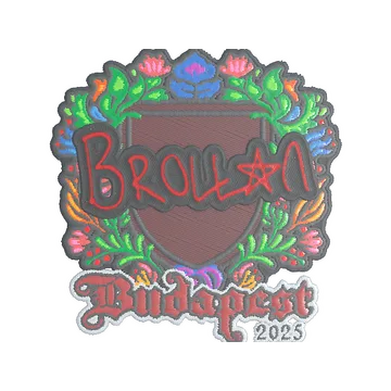 Sticker | Brollan (Embroidered) | Budapest 2025