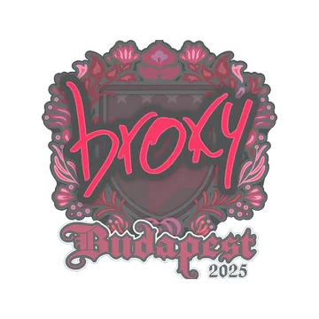 Sticker | broky | Budapest 2025