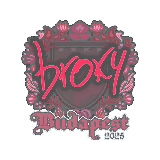 Наклейка | broky | Будапешт-2025
