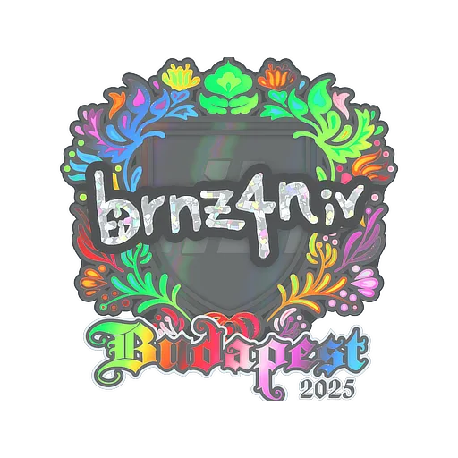 Sticker | brnz4n (Holo) | Budapest 2025