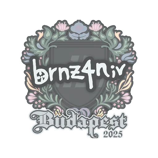 Наклейка | brnz4n | Будапешт-2025