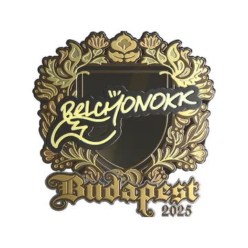 Sticker | BELCHONOKK (Gold) | Budapest 2025