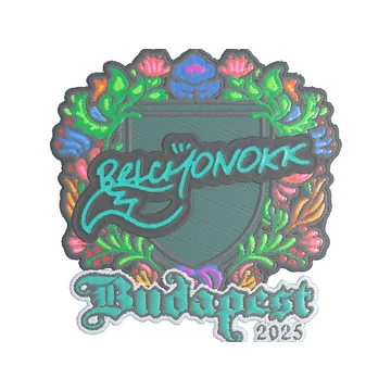 Sticker | BELCHONOKK (Embroidered) | Budapest 2025