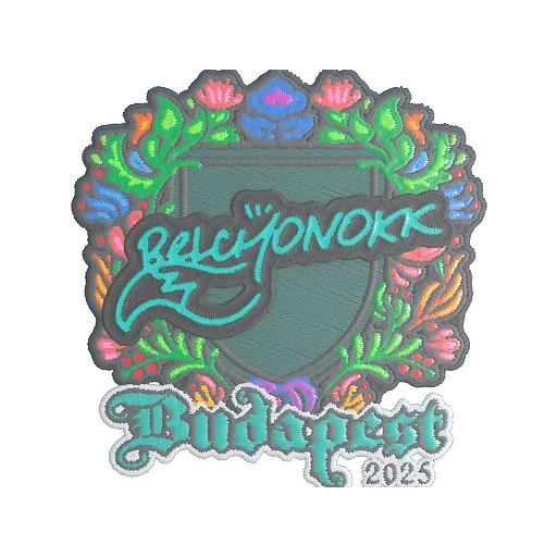 Sticker | BELCHONOKK (Embroidered) | Budapest 2025