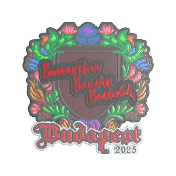 Sticker | Bart4k (Embroidered) | Budapest 2025