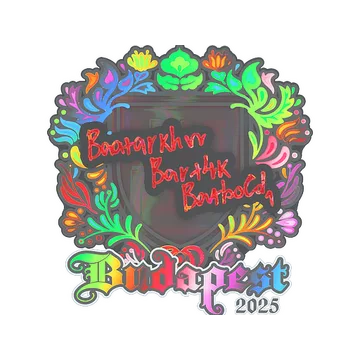 Sticker | Bart4k (Holo) | Budapest 2025