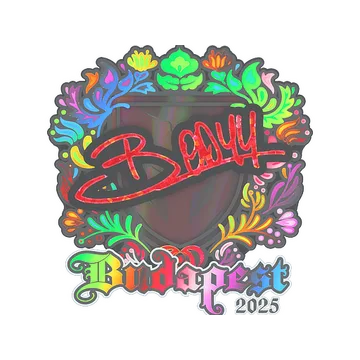Sticker | bodyy (Holo) | Budapest 2025