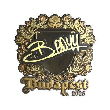 Sticker | bodyy (Gold) | Budapest 2025