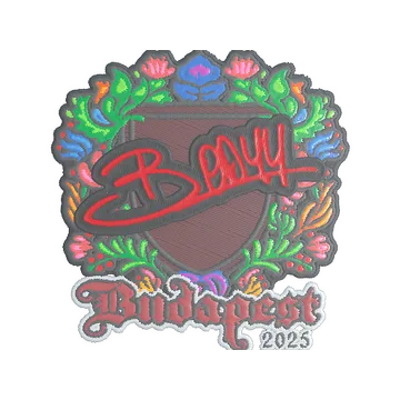 Sticker | bodyy (Embroidered) | Budapest 2025