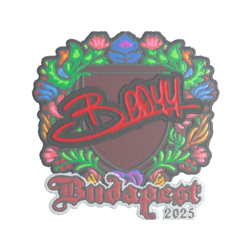 Sticker | bodyy (Embroidered) | Budapest 2025