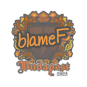 Sticker | blameF | Budapest 2025