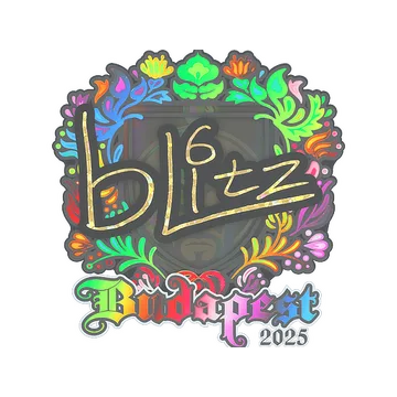 Sticker | bLitz (Holo) | Budapest 2025