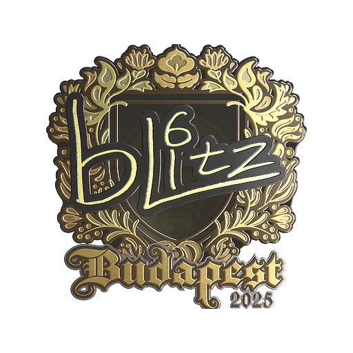 Sticker | bLitz (Gold) | Budapest 2025