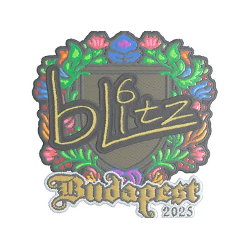 Sticker | bLitz (Embroidered) | Budapest 2025